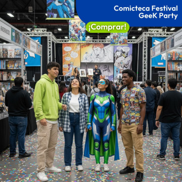 Comicteca Festival GeeK Party 13 Diciembre 2025