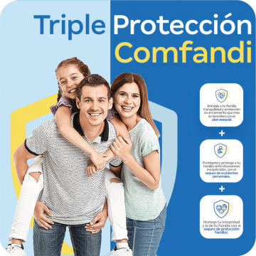 Triple Protección: Plan Exequial, Seguro Accidentes Personales y Seguro Protección...