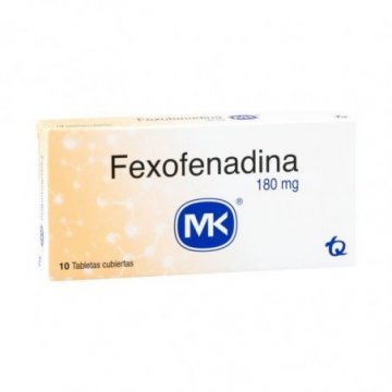 Fexofenadina 180mg 10tab -...