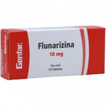 Flunarizina 10mg 10und -...