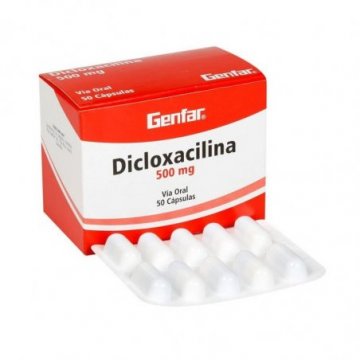 Dicloxacilina 500mg 10cap -...