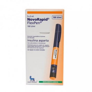 Novorapid flex pen lapicero...