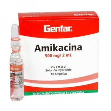 Amikacina 500mg 2ml -...
