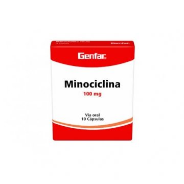 Minociclina 100mg 10cp -...
