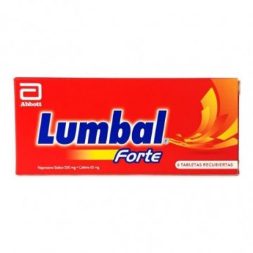 Lumbal Forte 550+65mg caja...