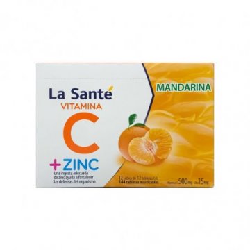 vitamina C 500mg+zinc 15mg...