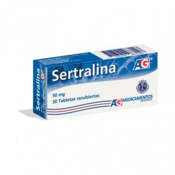 Sertralina 50mg caja 30tab...