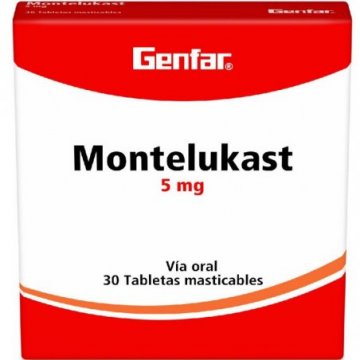 Montelukast 5mg masticables...