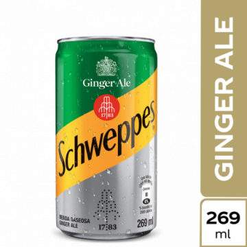 Bebida Ginger Ale lata...