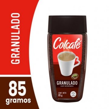 Café granulado frasco 85gr...