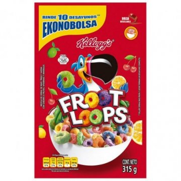 Cereal frootloops bolsa...