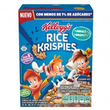 Cereal rice krispies caja...