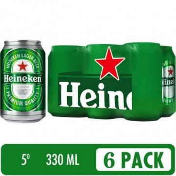 Cerveza Heineken Lata 330ml...