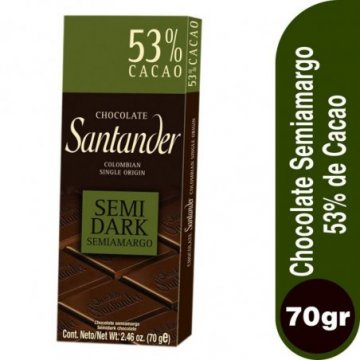 Chocolate semiamargo 53%...