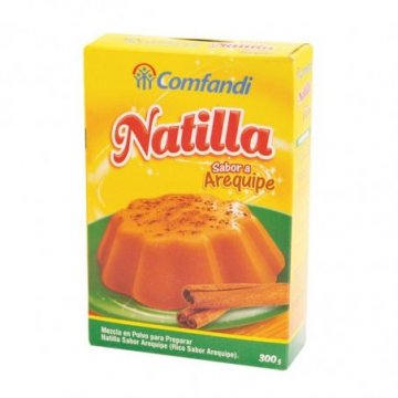 Natilla sabor a arequipe...