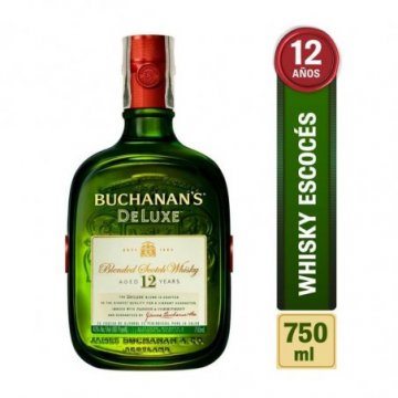 Whisky 12años botella 750ml...