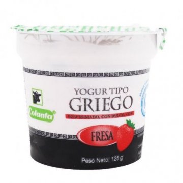 Yogurt griego sabor fresa...