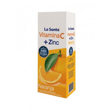 Vitamina c + zinc 500+15mg...
