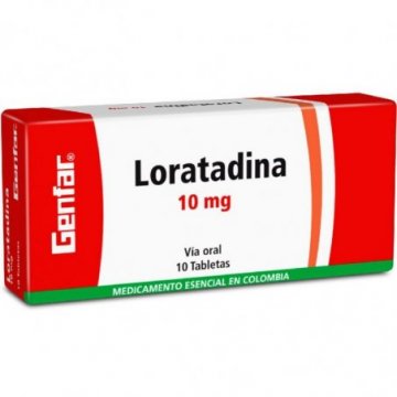 Loratadina 10mg 10und -...