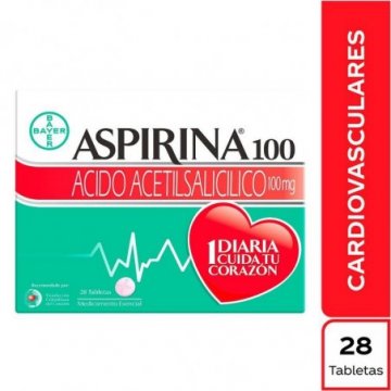 Aspirina 100mg 28tab