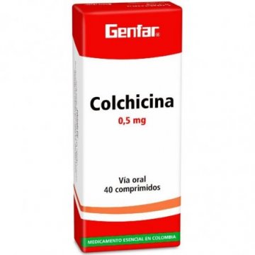Colchicina 0.5mg 20tab -...