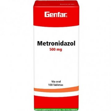Metronidazol 500mg 10tab -...
