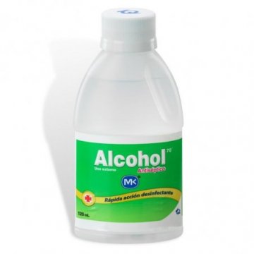 Alcohol antiséptico 120ml
